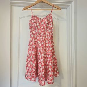 Old Navy Pink Flower Summer Dress Size XS